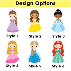 Handmade Personalized Princess Character Rectangle Reversible Sequin Pillow Case