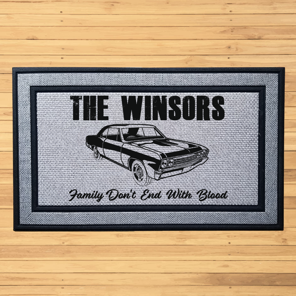 Personalized Family Business Car Indoor/Outdoor Door Mat
