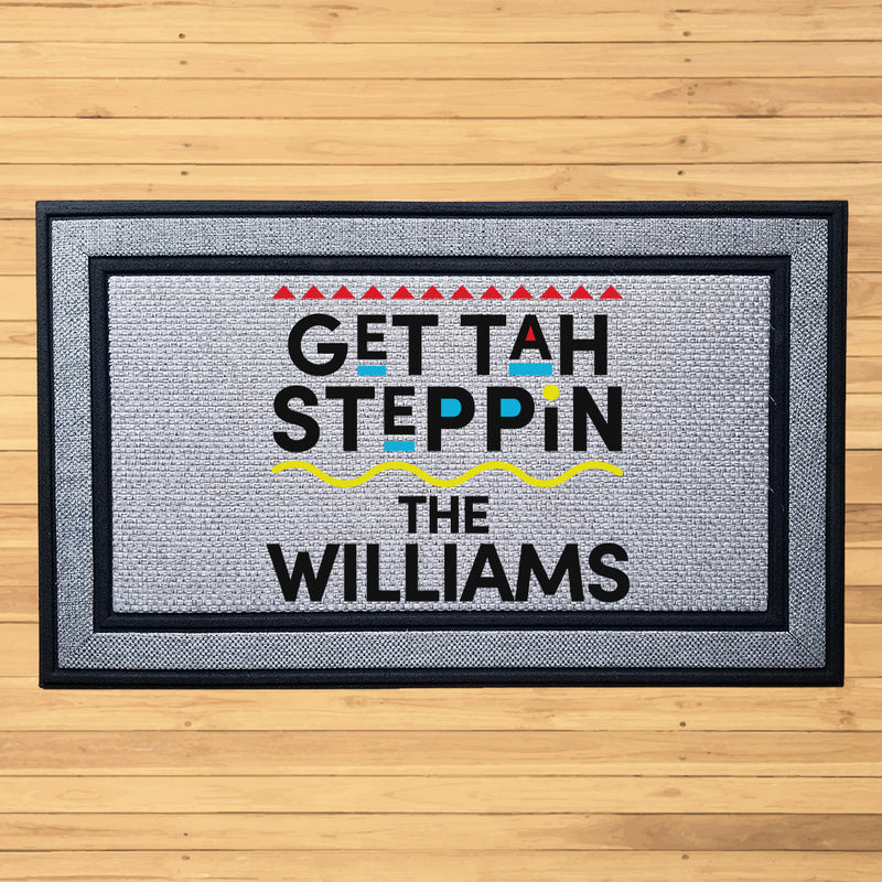 Personalized Steppin Indoor/Outdoor Door Mat