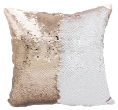 Handmade Personalized Tractor Truck Reversible Sequin Pillow Case