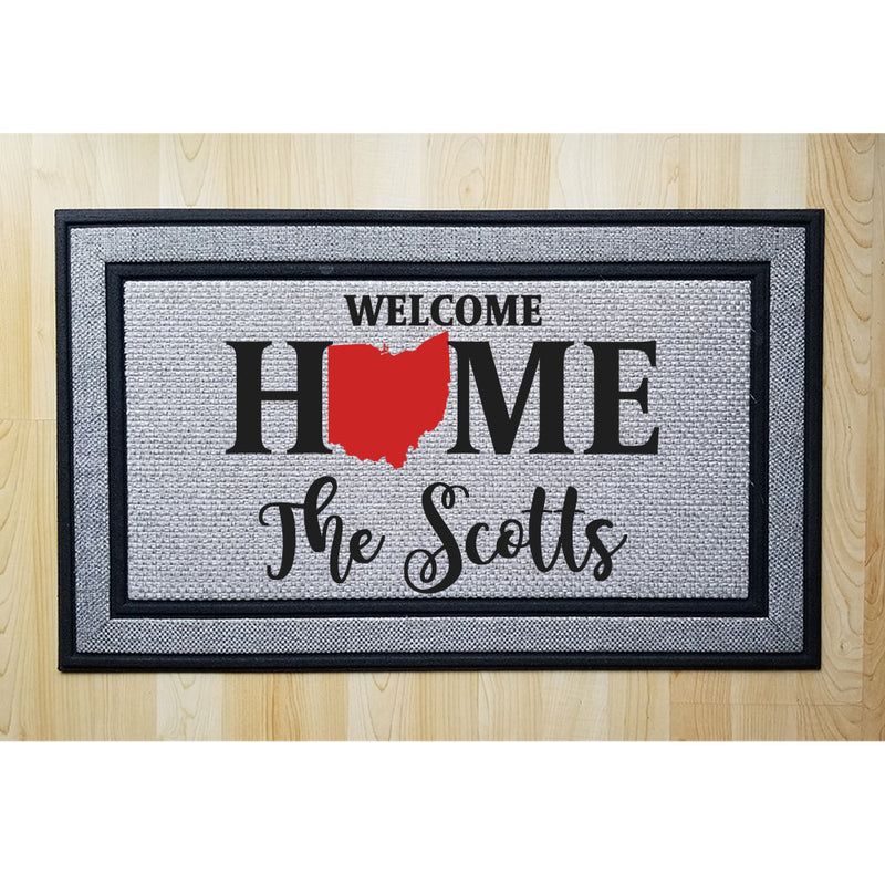 Personalized Home Design Indoor/Outdoor Door Mat