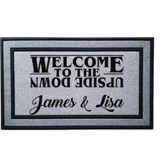 Personalized Upside Down Indoor/Outdoor Door Mat