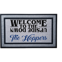 Personalized Upside Down Indoor/Outdoor Door Mat