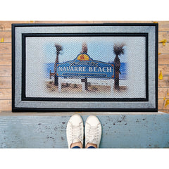 ** Special Edition ** Navarre Beach Indoor/Outdoor Door Mat