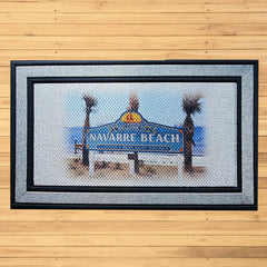 ** Special Edition ** Navarre Beach Indoor/Outdoor Door Mat