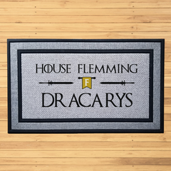 Personalized Custom Text Indoor/Outdoor Door Mat