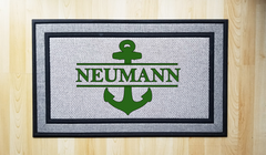 Personalized Anchor Indoor/Outdoor Door Mat