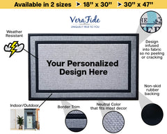 Personalized Camper Mats - Home Is Where You Park It