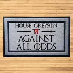 Personalized Custom Text Indoor/Outdoor Door Mat