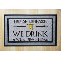 Personalized Indoor/Outdoor Door Mat